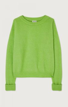 American Vintage - WOMEN'S JUMPER VITOW - PISTACHIO MELANGE