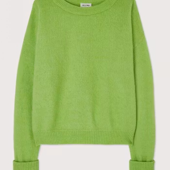 American Vintage - WOMEN'S JUMPER VITOW - PISTACHIO MELANGE