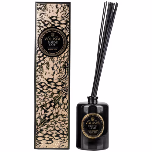 Voluspa - Suede Noir - Reed Diffuser