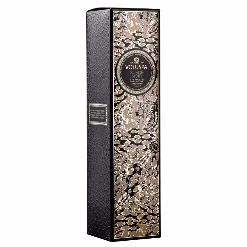 Voluspa - Suede Noir - Reed Diffuser
