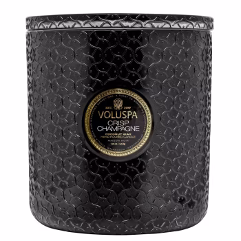 Voluspa - Crisp Champagne Boxed 5-wick Hearth With Lid