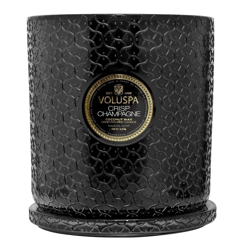Voluspa - Crisp Champagne Boxed 5-wick Hearth With Lid