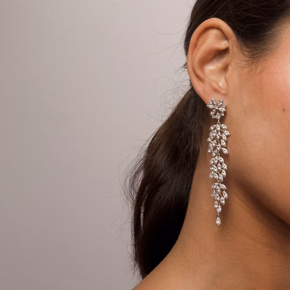 Lily and Rose - LAUREL EARRINGS – CRYSTAL