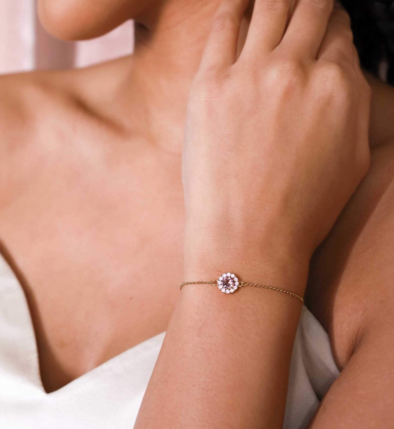 Lily and Rose - CELESTE BRACELET – LIGHT AMETHYST