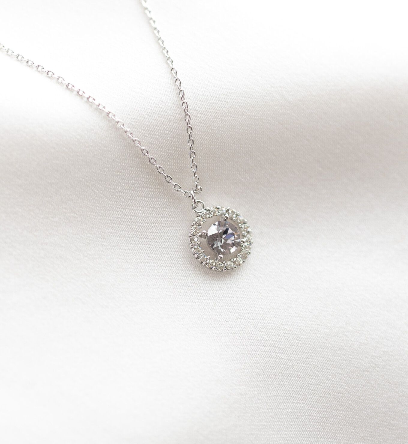 Lily and Rose - MISS MIRANDA NECKLACE – SMOKEY MAUVE (SILVER)