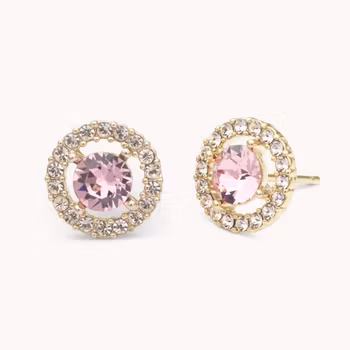 Lily and Rose - MISS MIRANDA EARRINGS – LIGHT ROSE