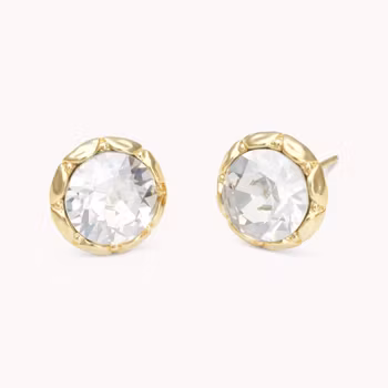 Lily and Rose - MISS VICTORIA STUD EARRINGS – CRYSTAL (GOLD)