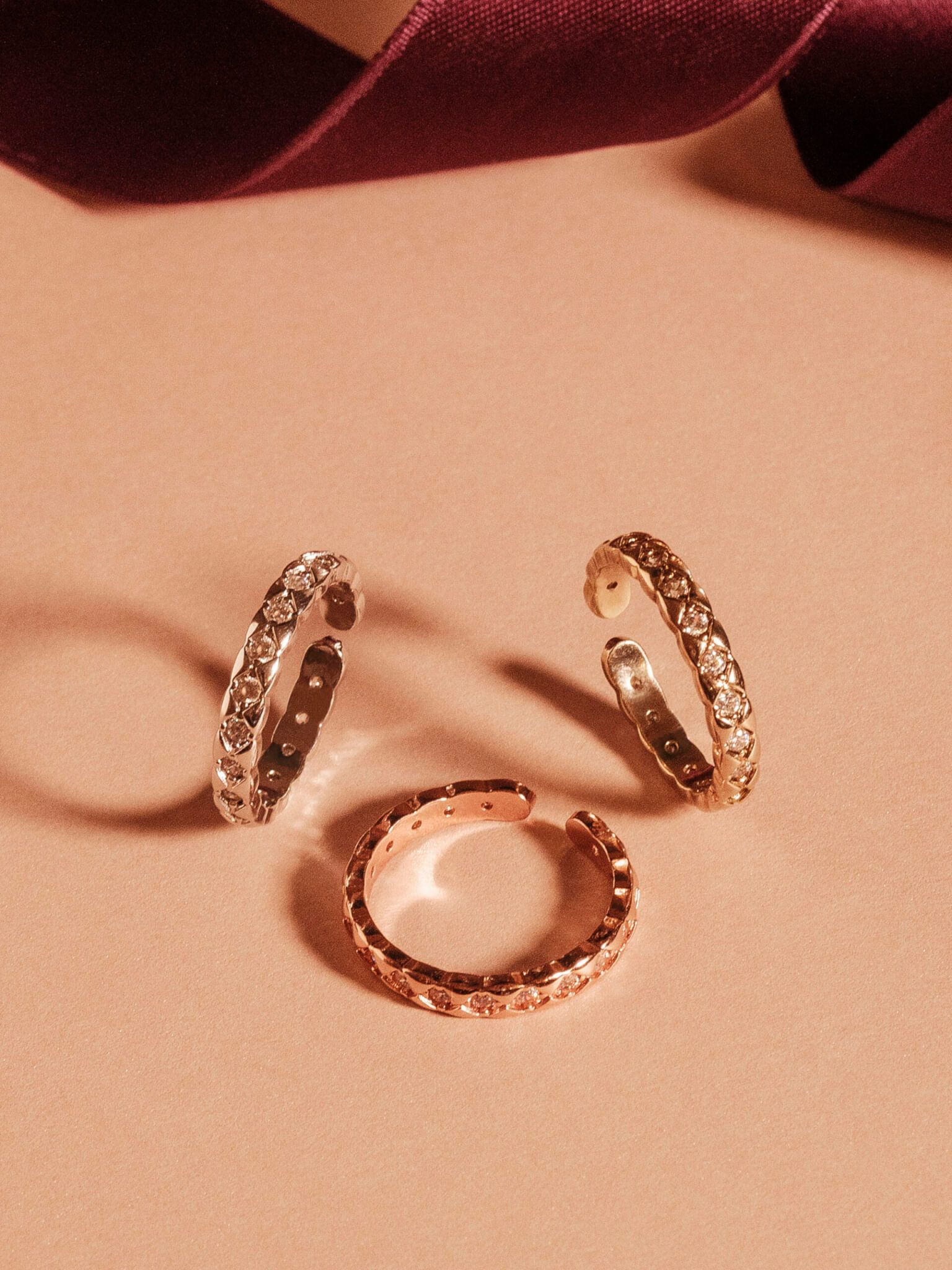 Ylva Li - MADEMOISELLE RING – CRYSTAL (GOLD)