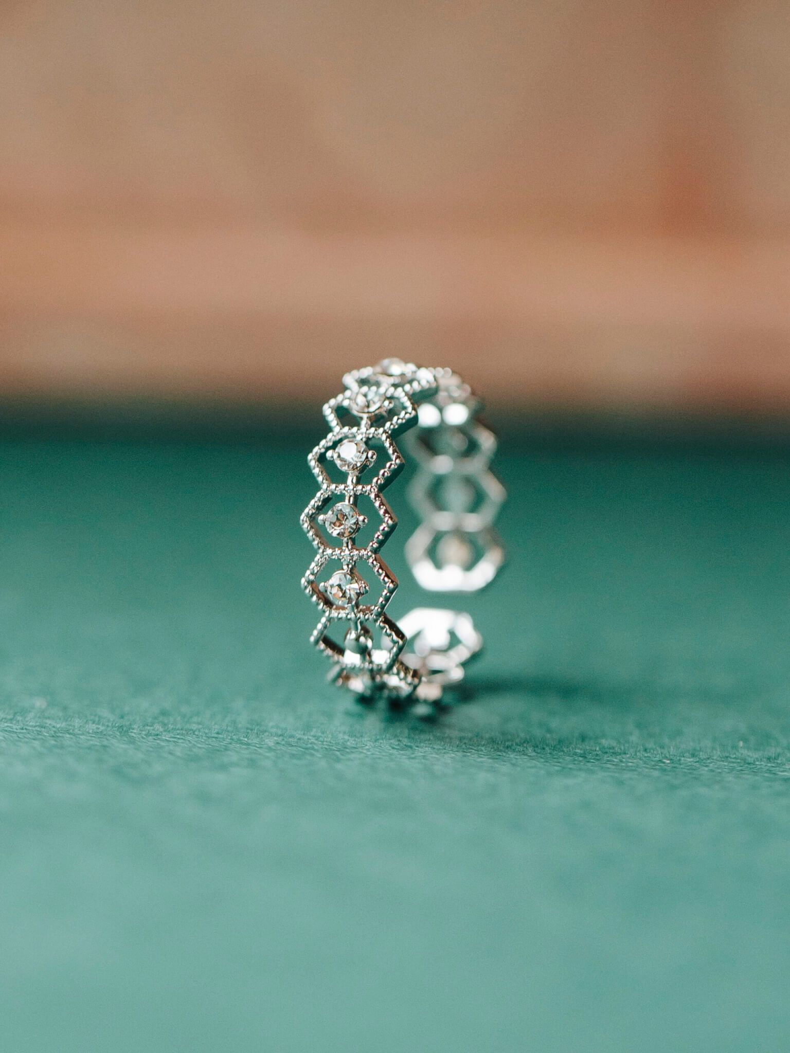 Ylva Li - NOVA RING – CRYSTAL (SILVER)