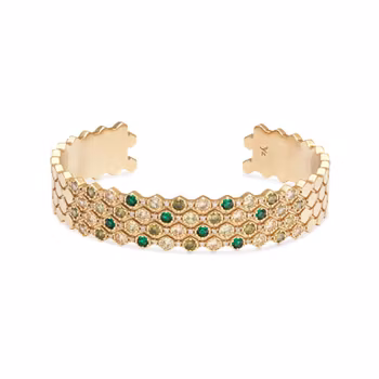 Ylva Li - HALO BRACELET – EMERALD