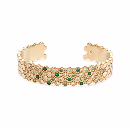Ylva Li - HALO BRACELET – EMERALD
