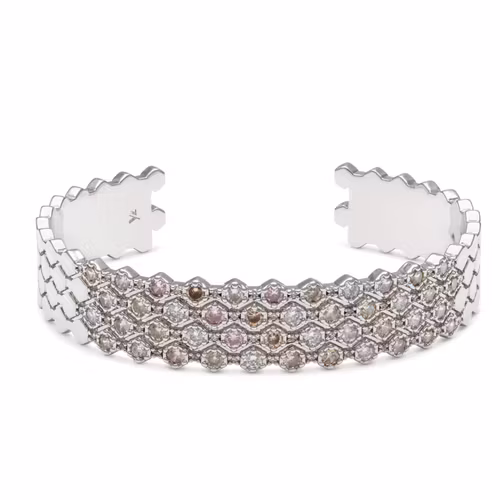 Ylva Li - HALO BRACELET – PINK CHAMPAGNE