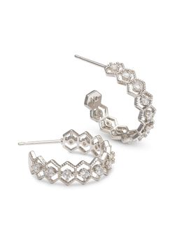 Ylva Li - NOVA EARRINGS – CRYSTAL (SILVER)
