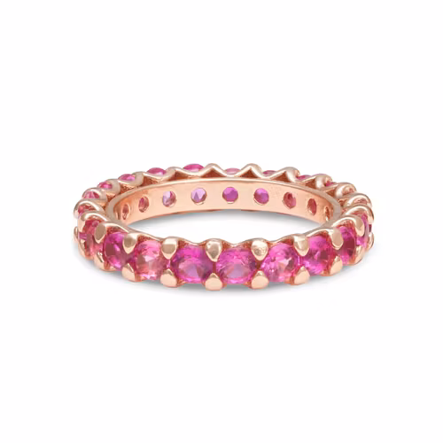 Ylva Li - JULIEN RING – PINK RUBY