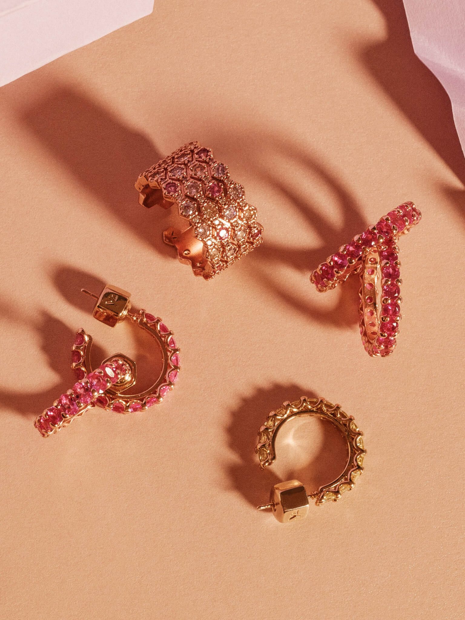 Ylva Li - JULIEN RING – PINK RUBY