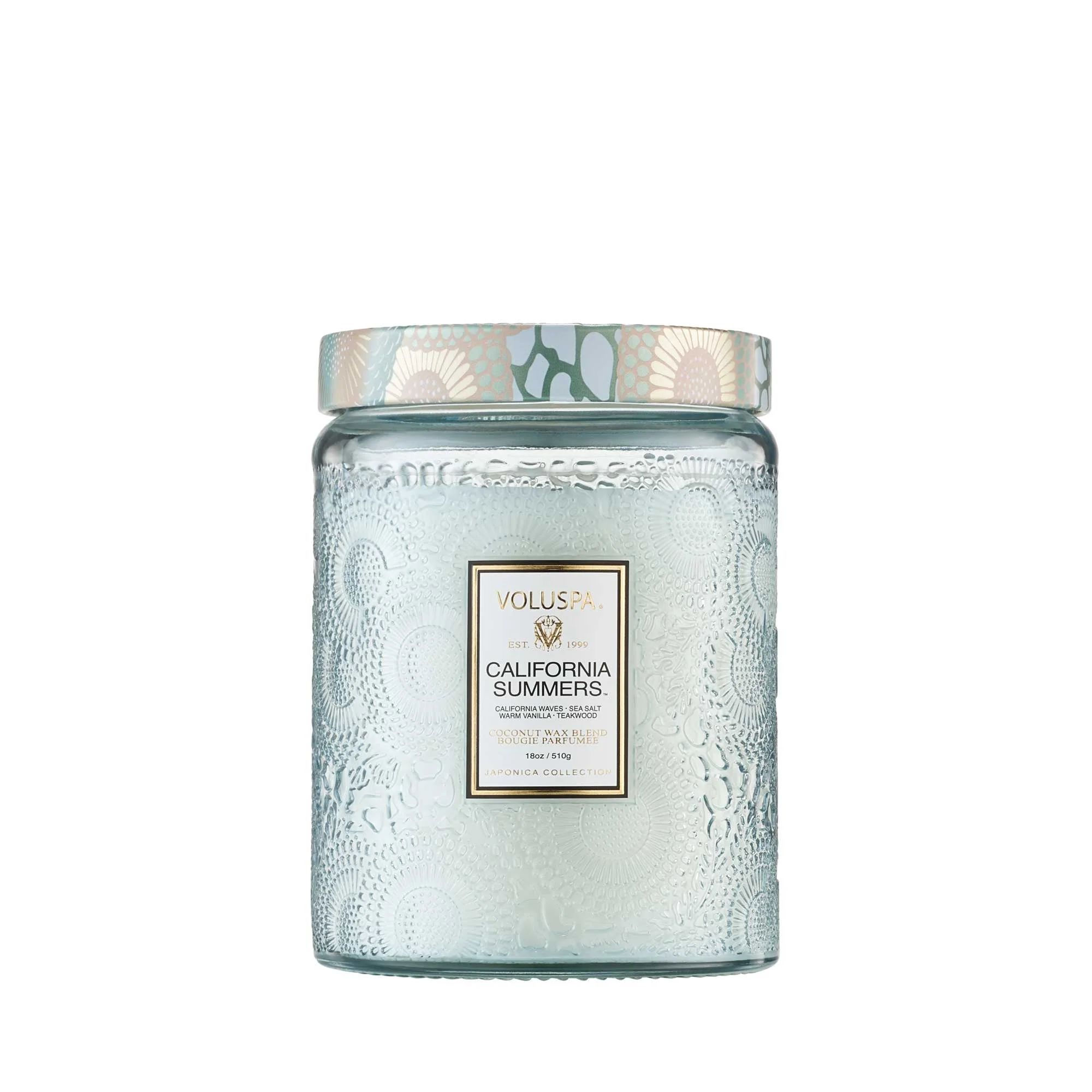 Voluspa - CALIFORNIA SUMMERS - LARGE JAR CANDLE