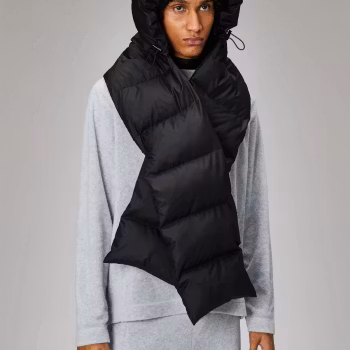 Rains - Alta Vision Puffer Hood - Black