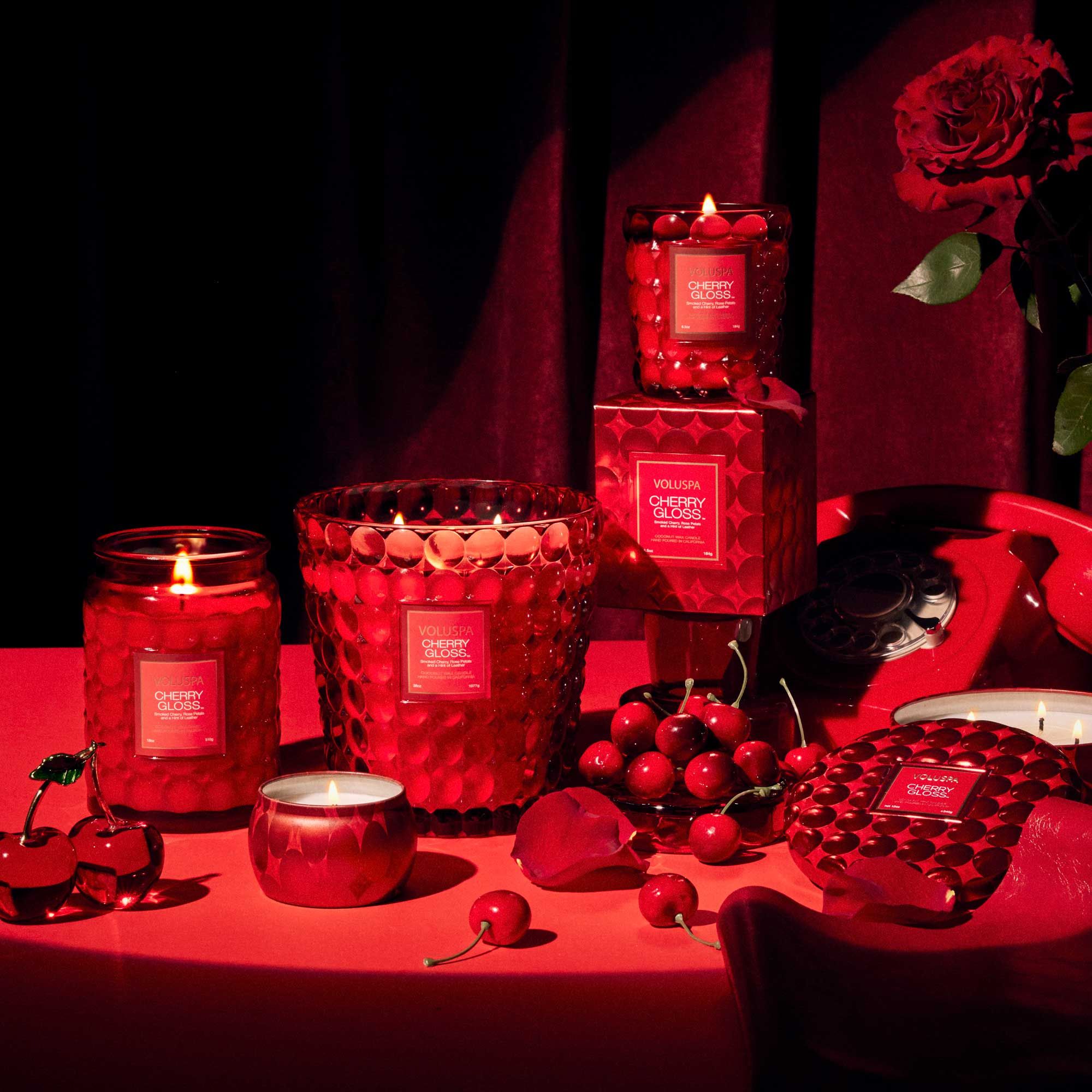 Voluspa - CHERRY GLOSS - Classic Jar Candle