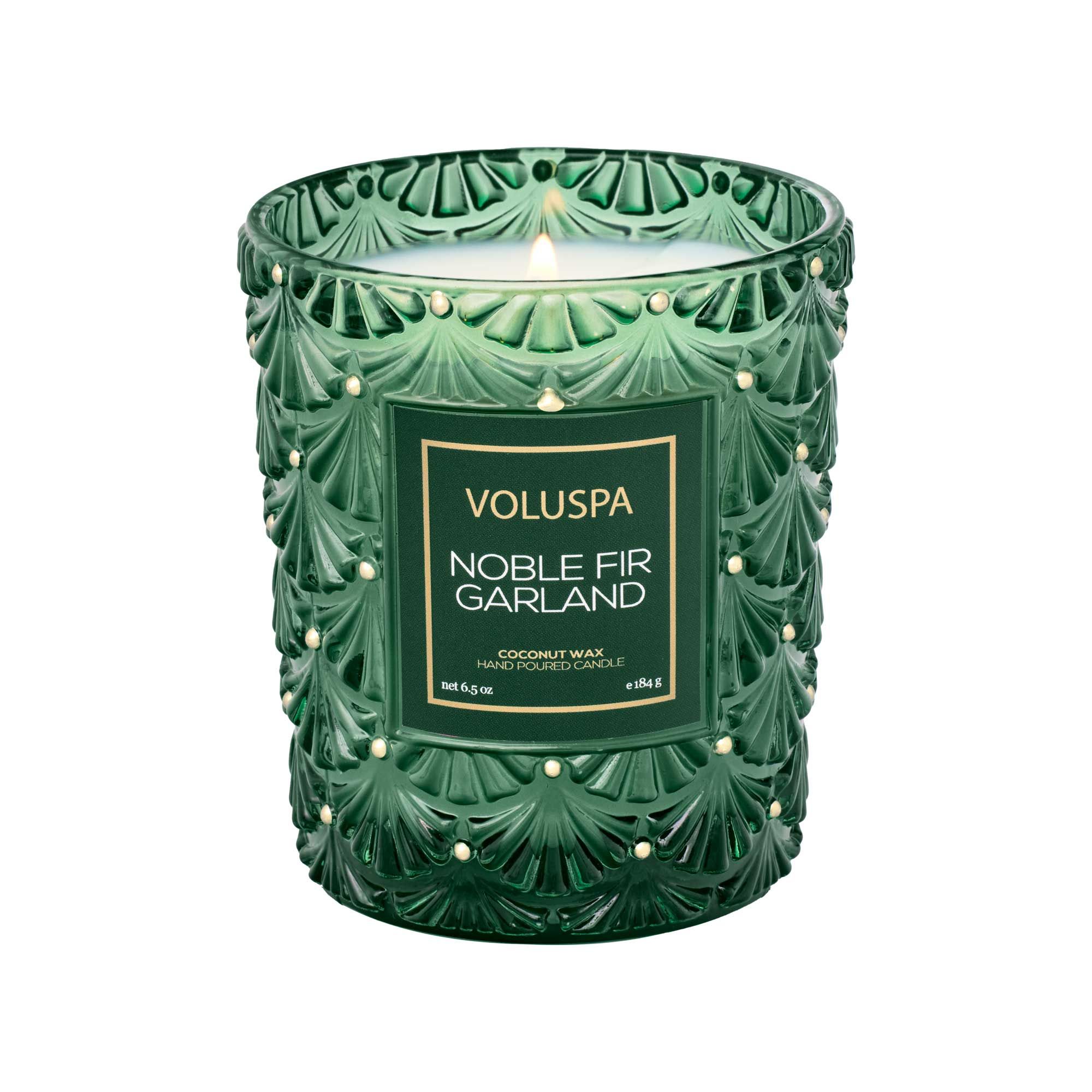 Voluspa - NOBLE FIR GARLAND - Classic Jar Candle