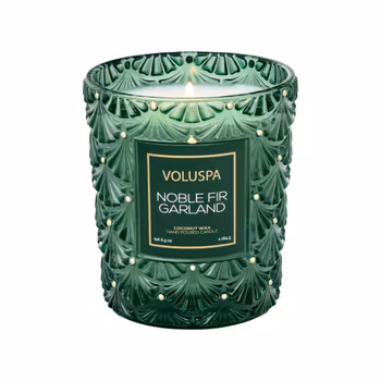 Voluspa - NOBLE FIR GARLAND - Classic Jar Candle