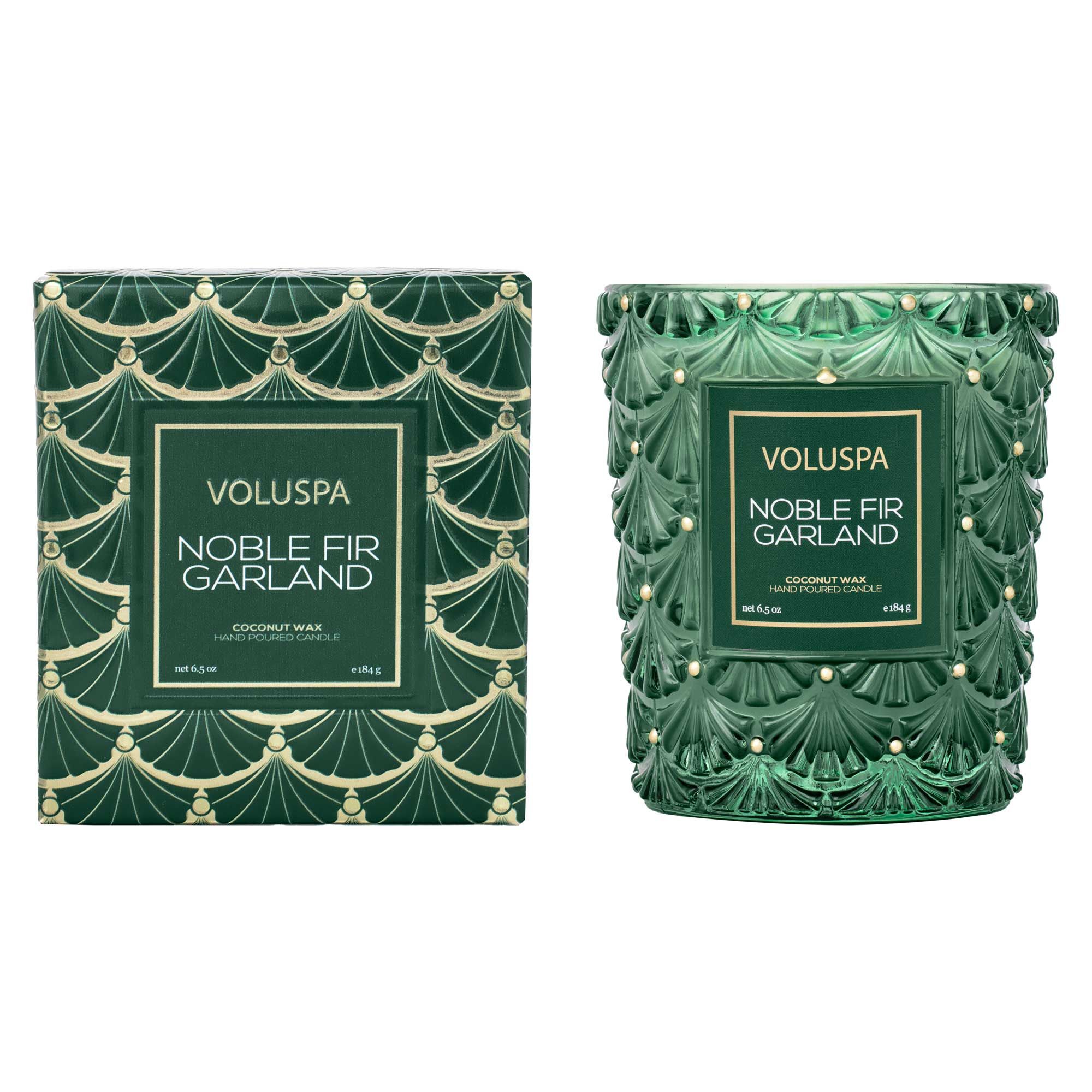 Voluspa - NOBLE FIR GARLAND - Classic Jar Candle
