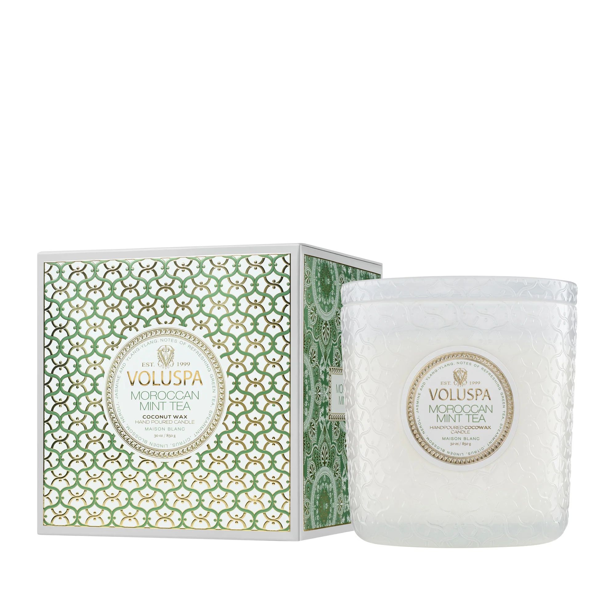 Voluspa - MOROCCAN MINT TEA - LUXE CANDLE