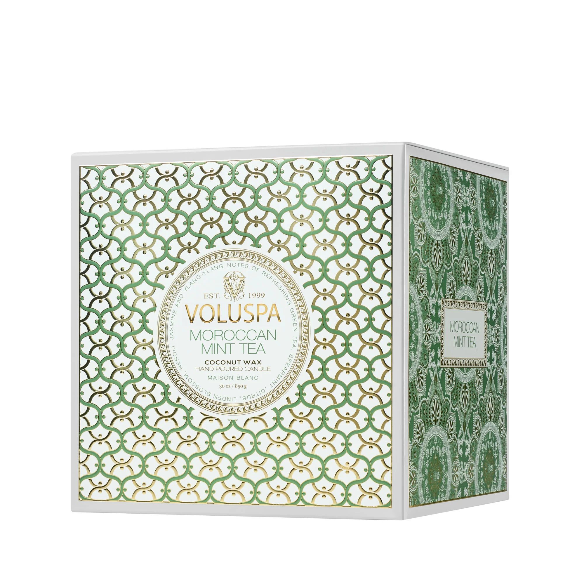 Voluspa - MOROCCAN MINT TEA - LUXE CANDLE