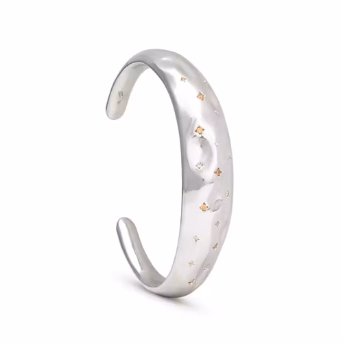 Ylva Li - BERTHA BANGLE BRACELET – SILVER