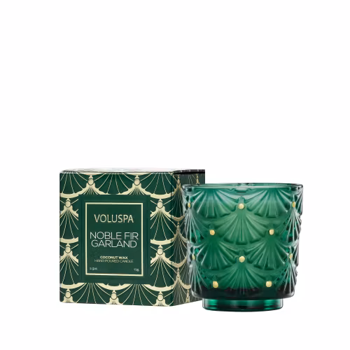 Voluspa - NOBLE FIR GARLAND - PEDESTAL CANDLE