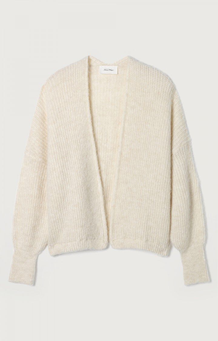 American Vintage - WOMEN'S CARDIGAN EAST - MELANGE PEARL