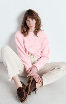 American Vintage - WOMEN'S JUMPER VITOW - DRAGEE CHINE