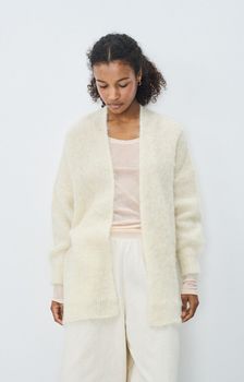American Vintage - WOMEN'S CARDIGAN BYMI - NACRE