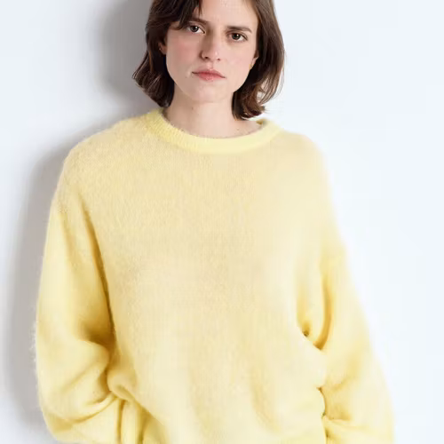 American Vintage - WOMEN'S - WOMEN'S JUMPER NENYBAY - LEMON CURD