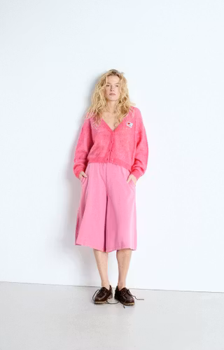 American Vintage - WOMEN'S CARDIGAN NENYBAY - HIBISCUS