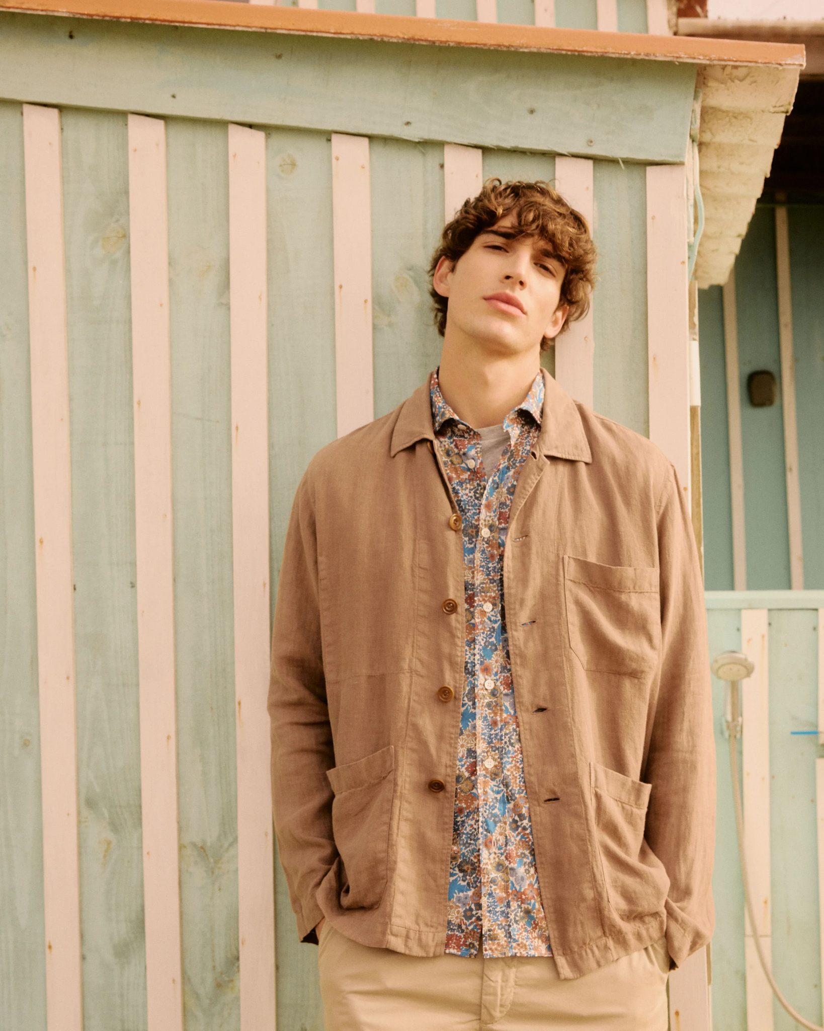 Hartford - PERRY PAT JACKET - Brown