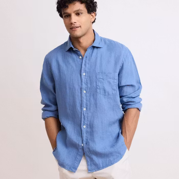 Hartford - PAUL SHIRT - Denim Blue