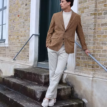 Lardini - 100 % sheep leather blazer