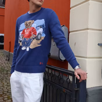 Polo Ralph Lauren - Polo Bear cotton Jumper
