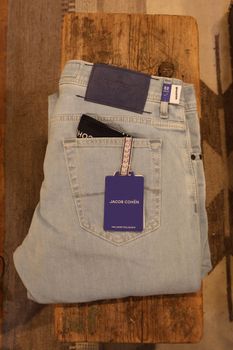 Jacob Cohën - Nick slim fit - Light blue