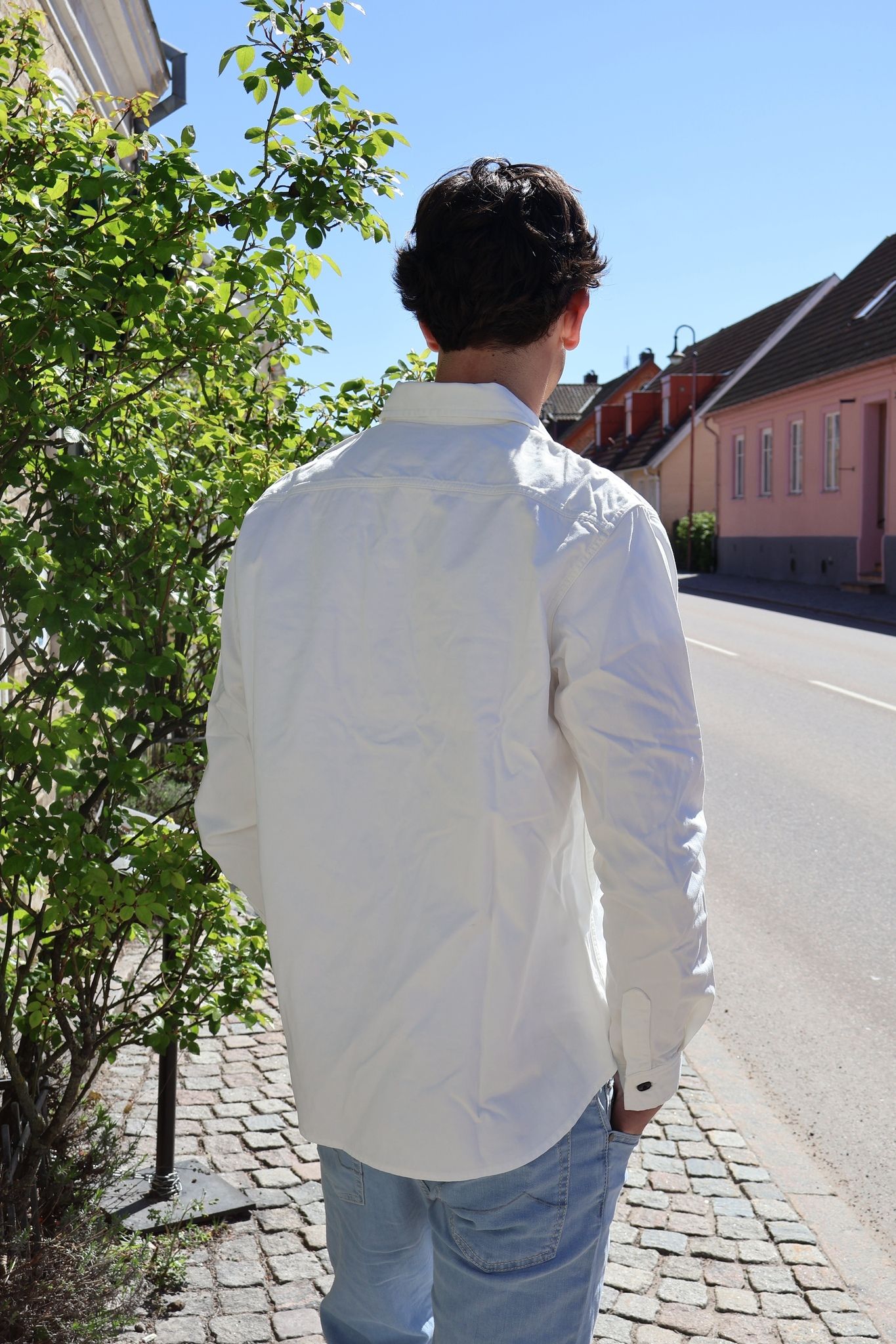 Chesapeakes  - Gabardine Guide shirt Alaska - Off White