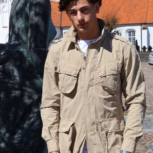 Chesapeakes - Jungle jacket Popeline - Sand