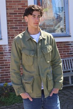 Chesapeakes - Jungle Jacket Intrepid hbt - Military green
