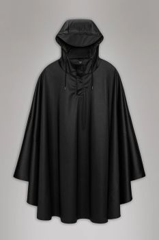 Rains - Unisex Cape - Black Grain