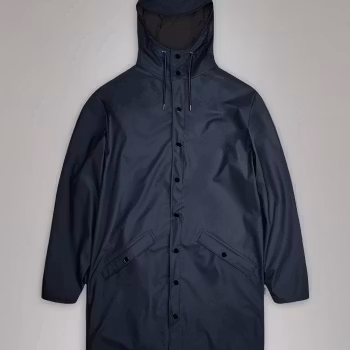 Rains -  Unisex Long Jacket - Navy