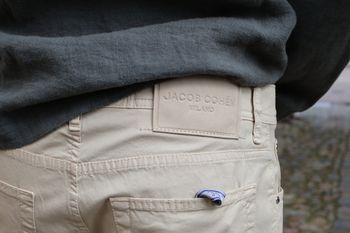 Jacob Cohën - Nick Slim Fit - Light Beige