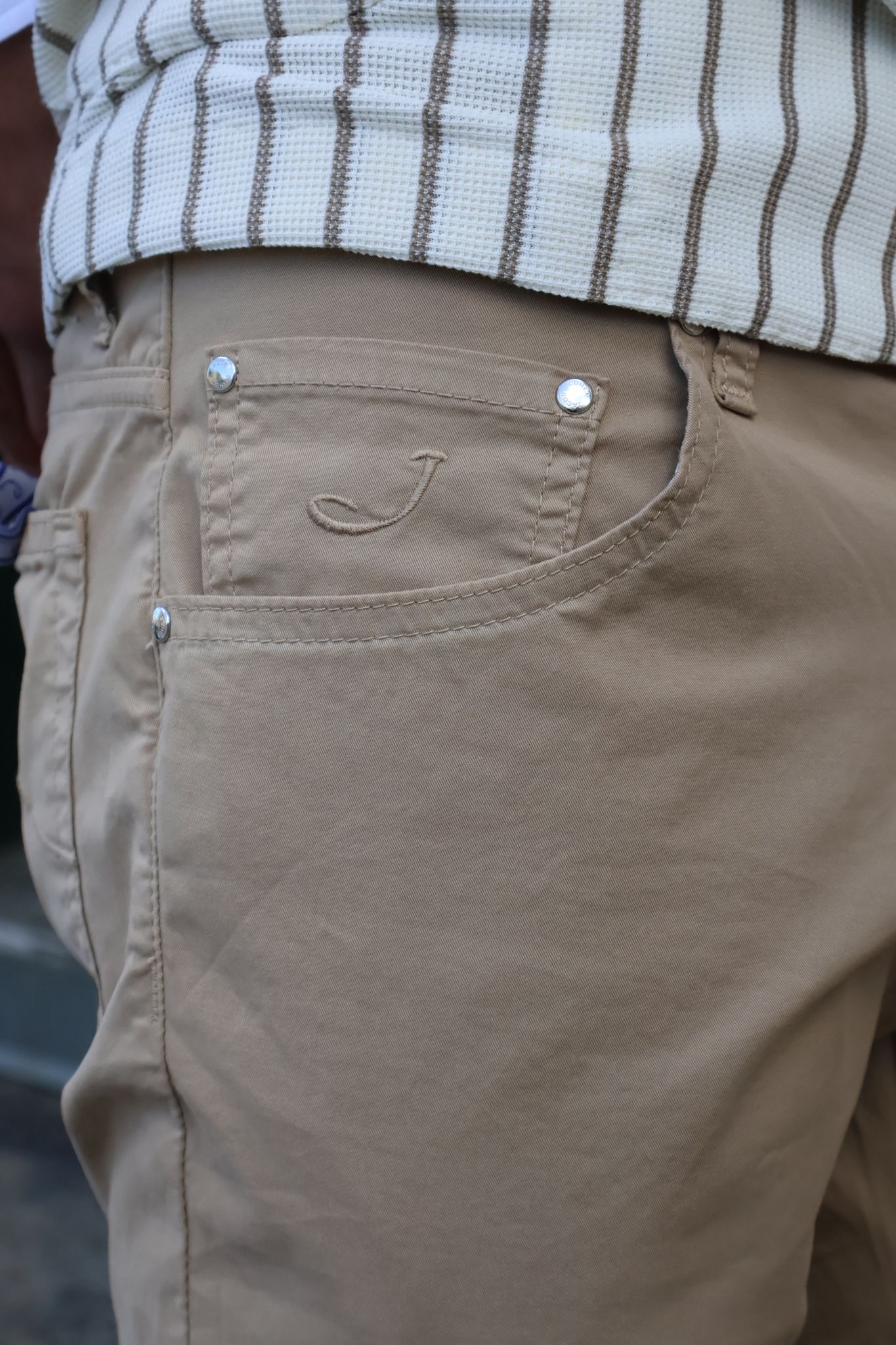 Jacob Cohën - Nick Slimfit - Beige