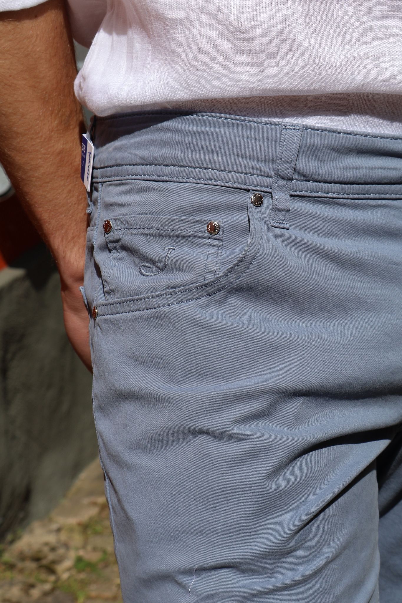 Jacob Cohën -  Nick - Slimfit - Light Blue