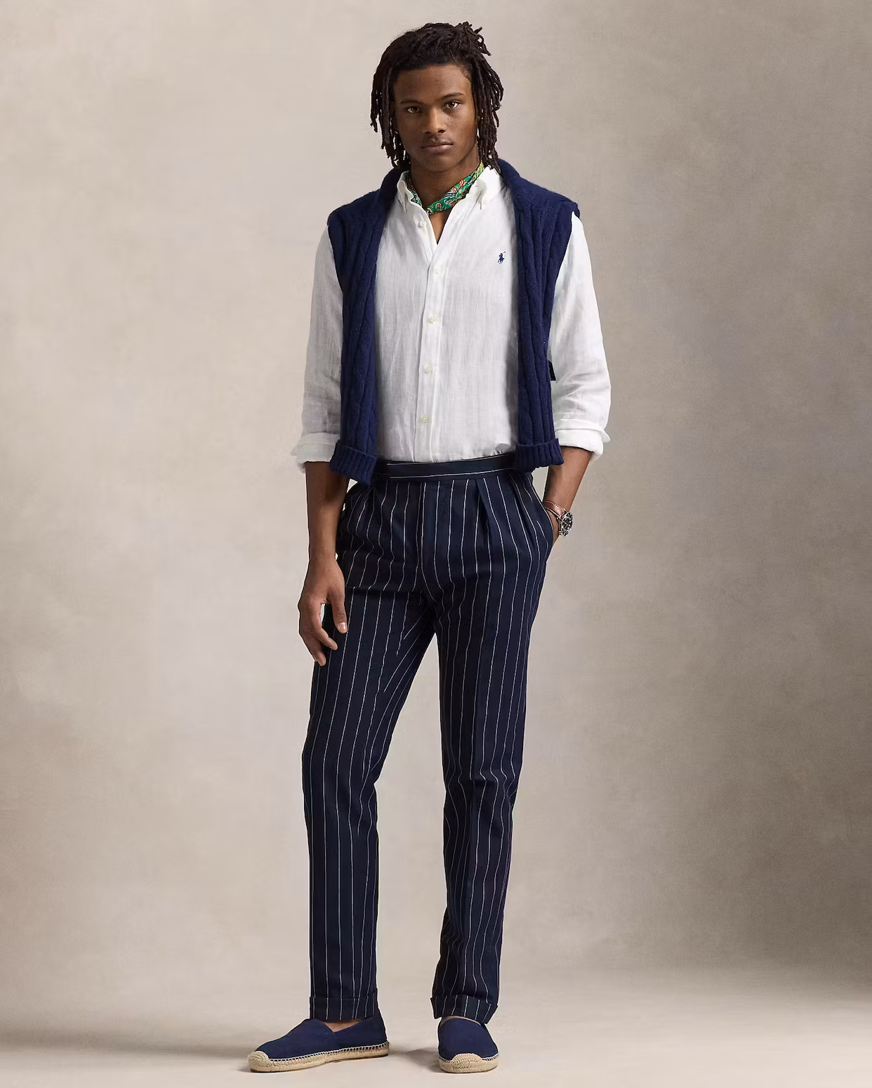 Polo Ralph Lauren - Custom Fit Linen Shirt - White
