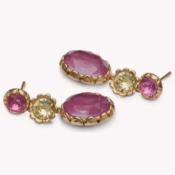 Lily and Rose - AUDREY EARRINGS – ORCHID