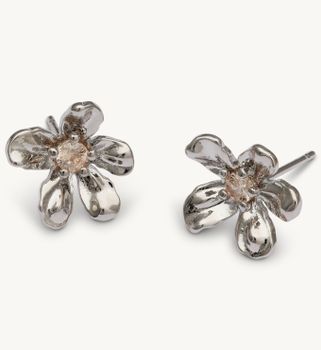 Lily and Rose -  PETITE EPONINE STUD EARRINGS – SILVER